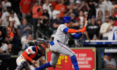 Juan Soto frente a los Astros